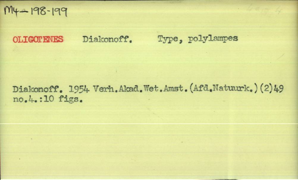 front of card